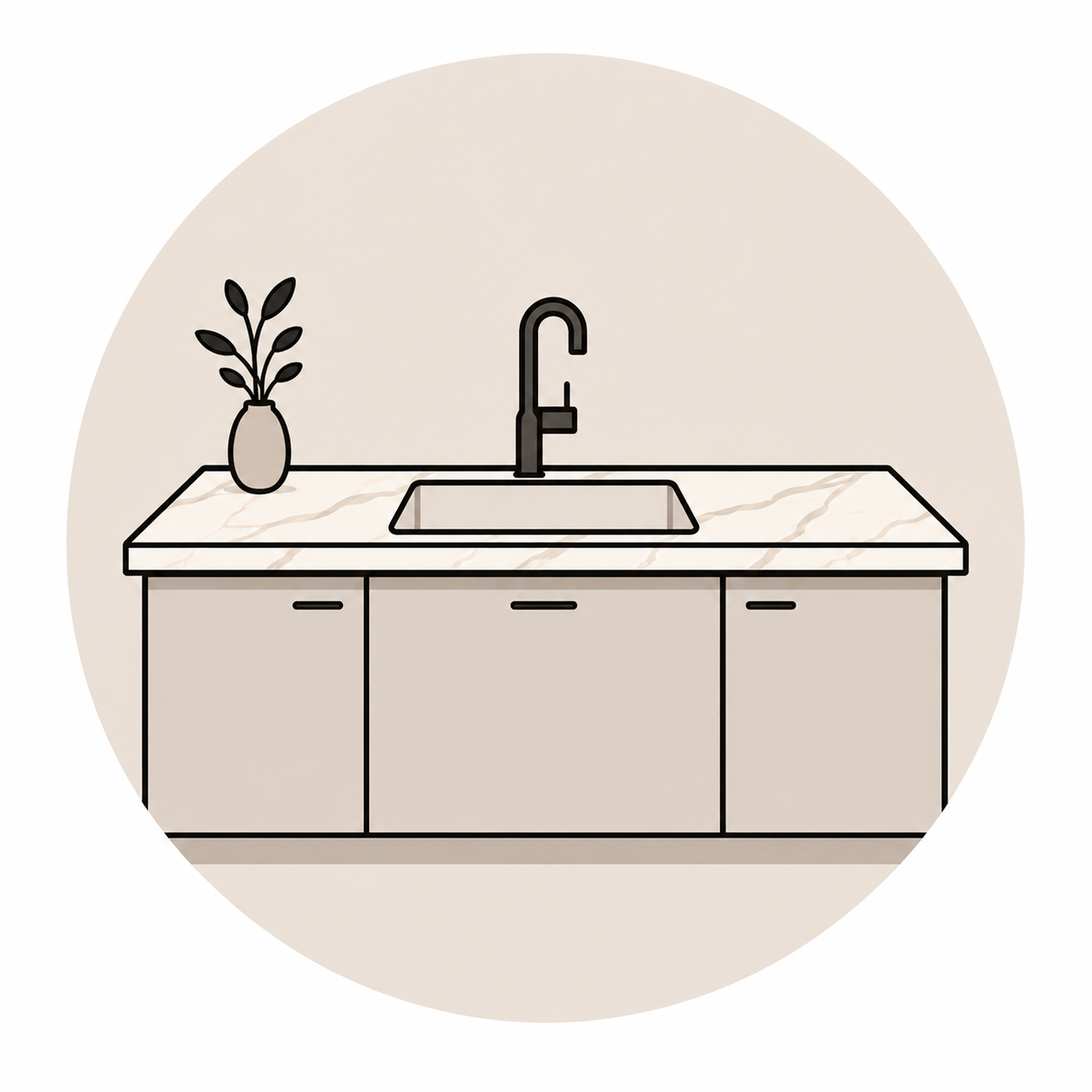 SEAL countertop icon