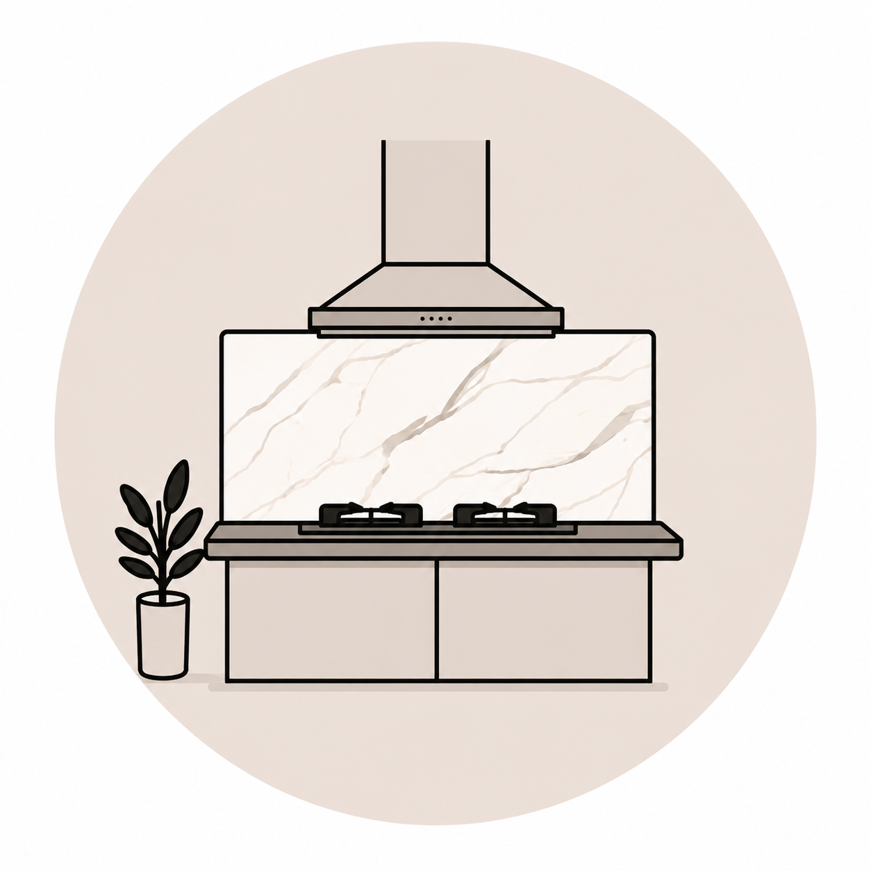 SEAL kitchen backsplash icon