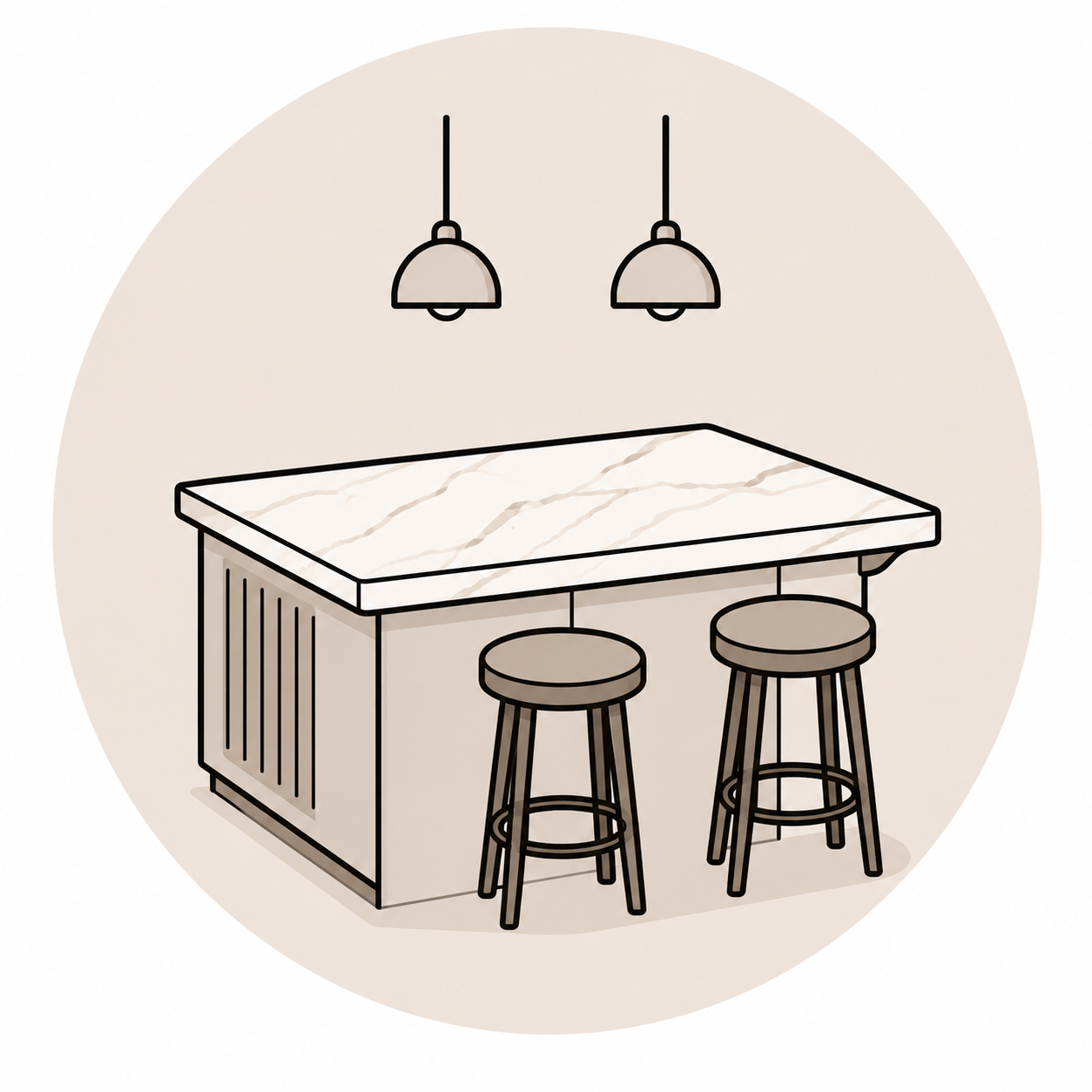 SEAL kitchen island icon